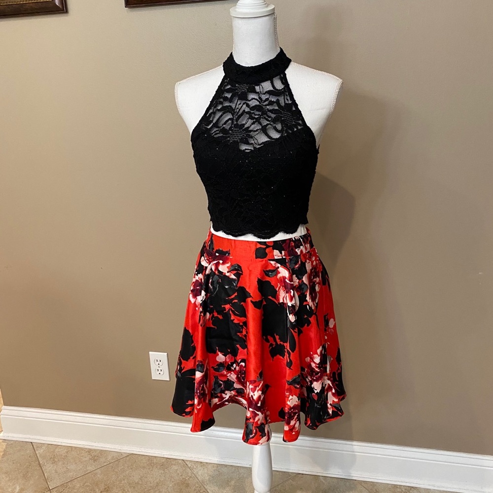 Formal two-piece dress